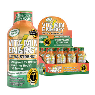 Immune+ Energy with Benefits - Mango - 1.93 oz. (12 Bottles) | GNC